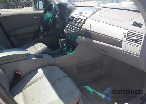 2008 BMW X3 3.0Si from USA, damaged, VIN WBXPC93488WJ08094